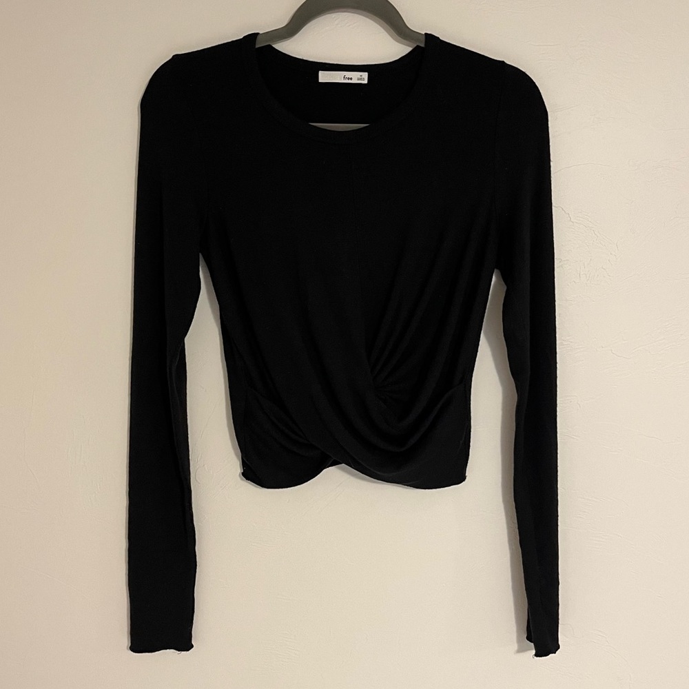 Wilfred Free Aritzia Cross Front Top